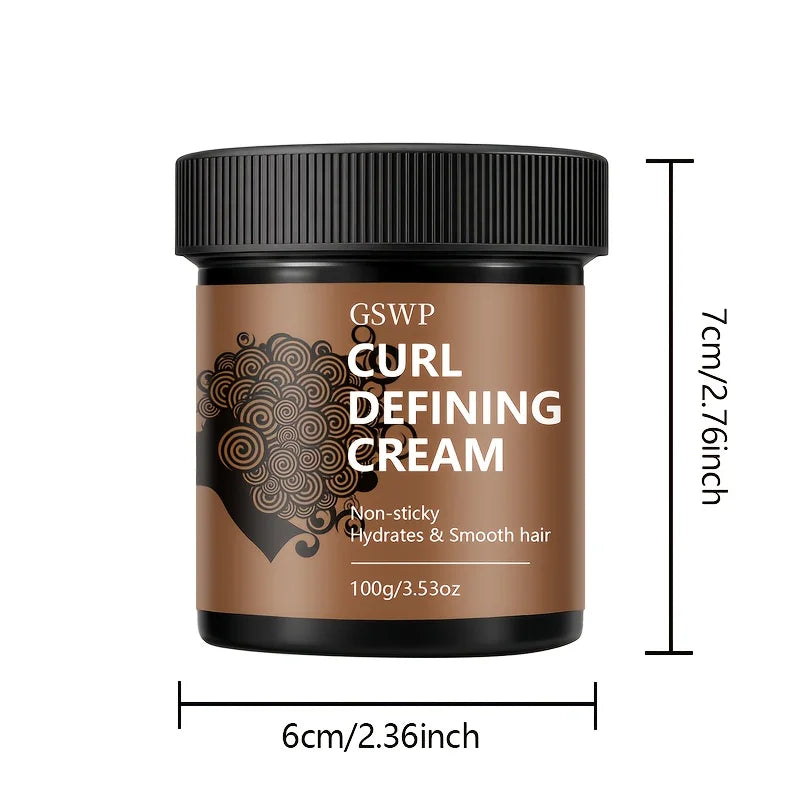 GSWP Curl Cream, Containing Castor Oil. Creates Perfect Curls With Added Bounce. Twists and Afro Styles. 100g/200g