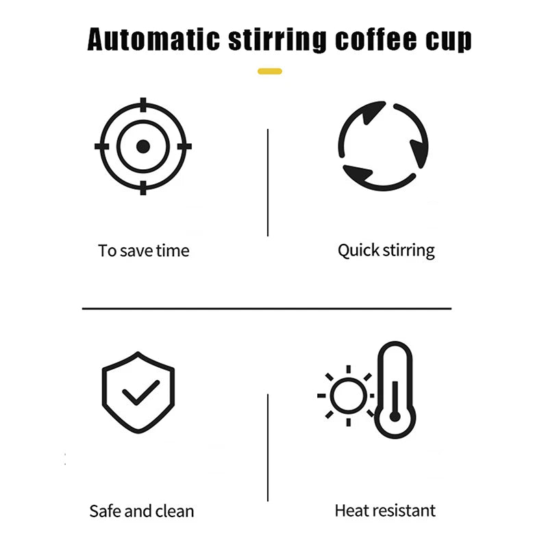 ★★★Stainless Steel Electric Mixing Cup Automatic Self Stirring Mug 400ml, Coffee Milk Drink Mug Blender