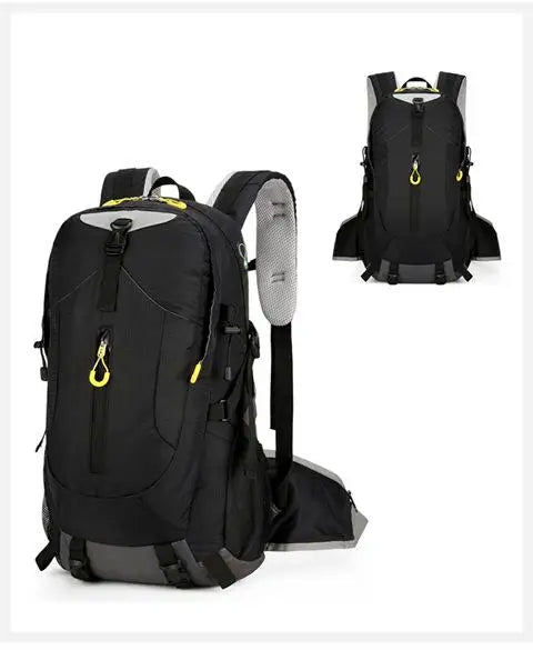 Outdoor Mountaineering Bag Men's Large Capacity Travel Bag Waterproof Hiking Scratch-resistant Wear-resistant Sports Backpack