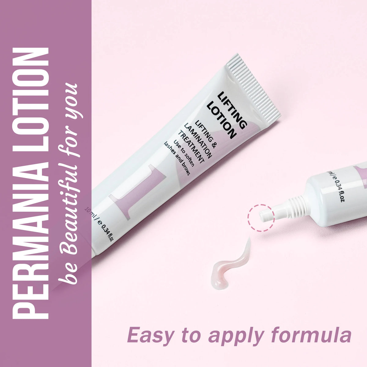 PERMANIA Eyebrows Lift Lotion Single Bottle Brow Lamination Perm Cream 1#2#3 Lotion Emulsion Eyelash Lifting Makeup Tool