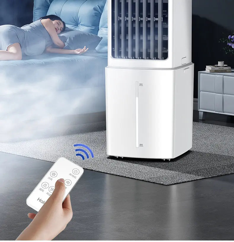 Portable Air Conditioner Fans Air Cooler 9L/12L Water Tank Remote Control 3-in-1 Cooling Fan Humidifier for Home Office Room