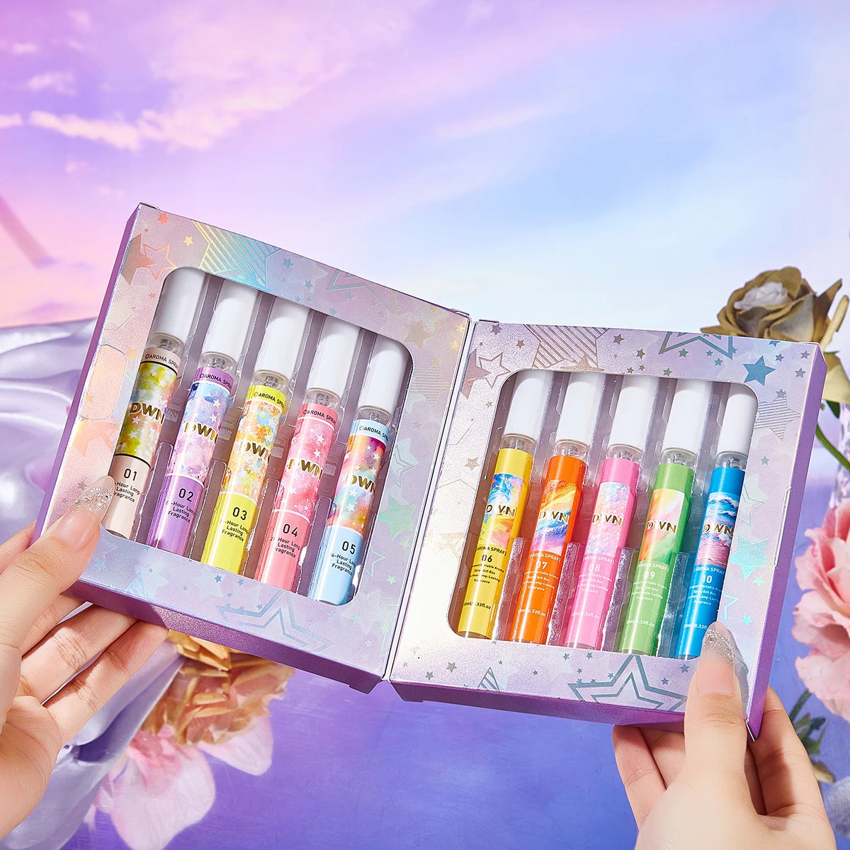 5/10 Piece Brazilian Inspired Summer Fragrance Gift Set Tropical Beach Vacation Long Lasting Body Spray And Oil Mist Gifts