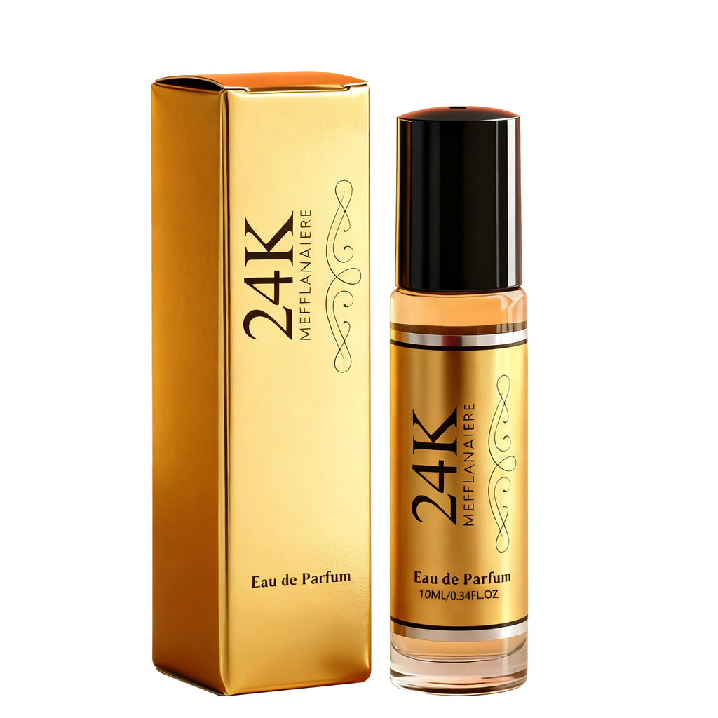 24K Glod Perfume for Women，Long Lasting Perfume Spray，Romantic, Seductive fragrance，Romantic Scent with Notes of Berry and Jasmine。