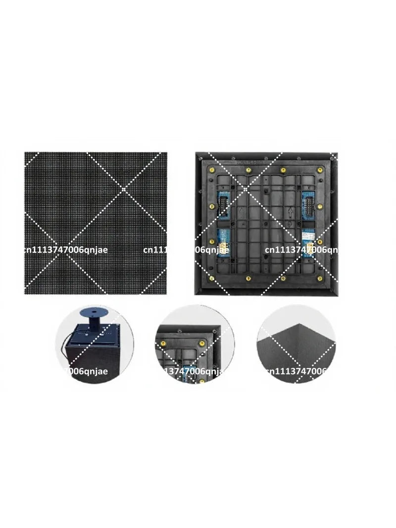 P3mm 5-Sided LED Cube Screen Full Color Video Display High Brightness Digital Signage for Advertising