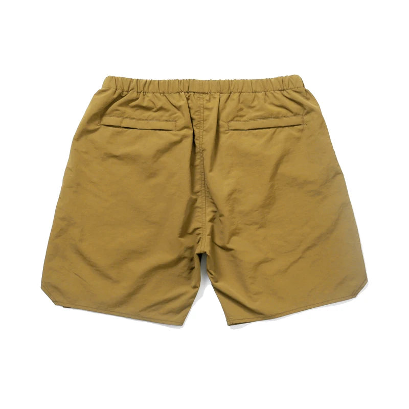 Quick Dry NBHD V-shape Shorts Zipper Pockets Shortpants Japan Men Women Thin Fabric Loose Drawstring Short Pants Breeches