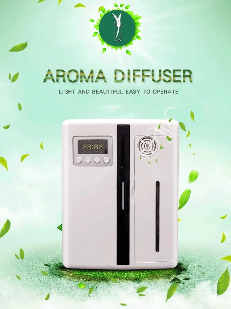 160ml Electric Oil Aroma Diffuser Fragrance Machine With Timer Scent Pure Essential Oil Diffuser Machine For Home Office Hotel