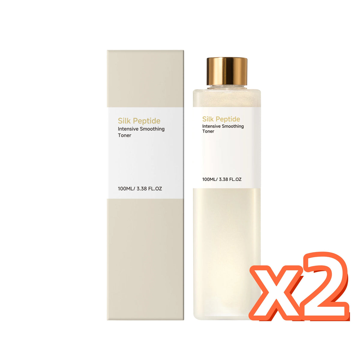 Silk Peptide Facial Toner For Sensitive Skin,Deep Hydrating Smooth Fine Lines Moisturize Skin Barrier Revitalize Dull Skin Toner