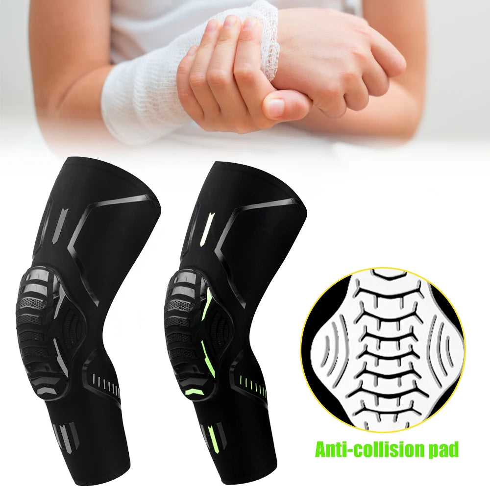 1Pcs Kids Arm Elbow Sleeve Pads 5-15 Years Children Youth Sports Compression Protective Elbow Guard for Volleyball, Basketball