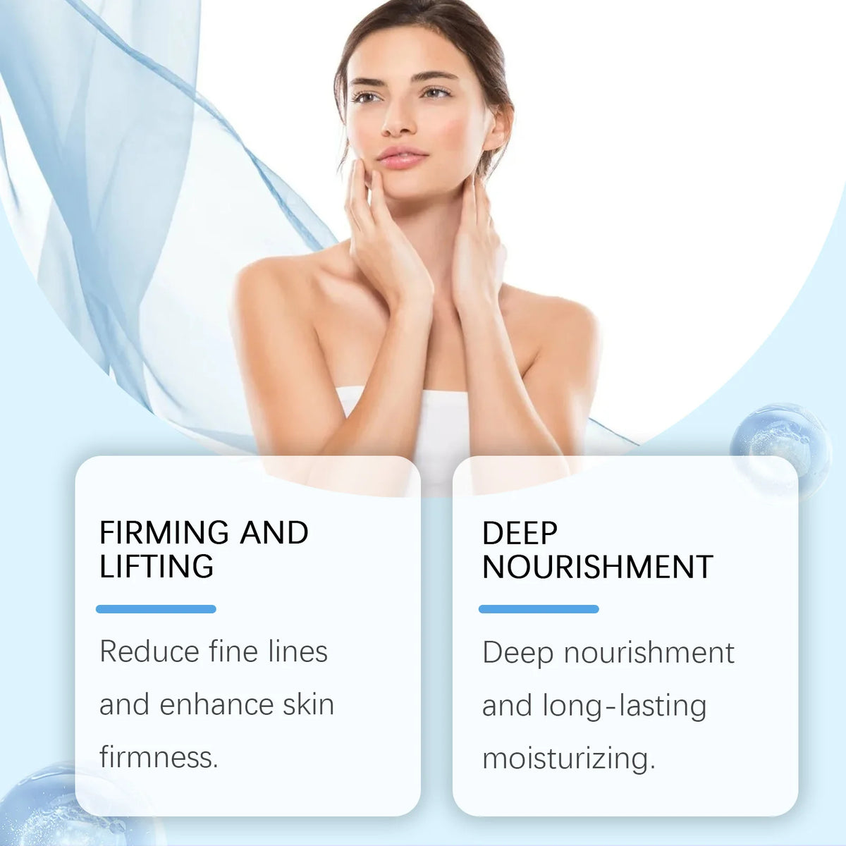 Hoygi Triple Peptide Body Lotion Damaged Skin Repairing Dryness Relieving Soothe Skin Plumping Nourish Skincare Body Moisturizer