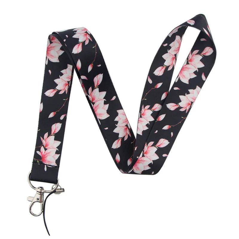100 Designs Cute Art Lanyard for Keys Chain Badge Holder ID Credit Card Pass Hang Rope Lariat Mobile Phone Charm Accessories