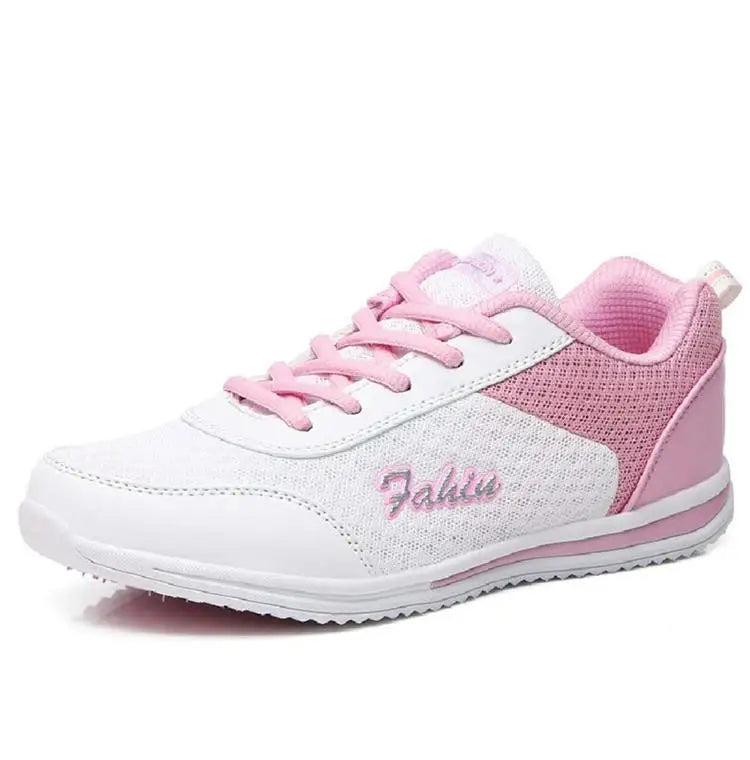 Sneakers Shoes Woman Fashion Lace Up Female Sneakers Breathable Women's Sports Shoes Comfortable Footwear Women's Shoes Sale