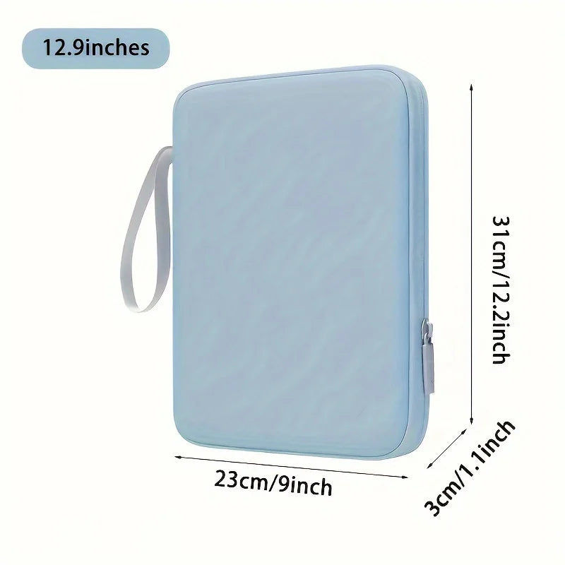 Tablet Sleeve Bag For iPad Air 13 11 Pro 12.9 inch iPad 11th 10th 10.9 inch 10.2" 9th 8th 7th Generation Waterproof Zipper Pouch