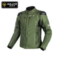 SULAITE Summer Motorcycle Jacket Suit Breathable Riding Gear Protective Racing Coat Motorbike Equipment for Men