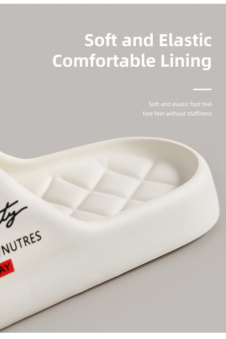 Soft EVA Indoor Bathroom Slippers For Women Men Summer House Shoes Anti-Slip Odor-Resistant Couples Home Shower Beach Slides