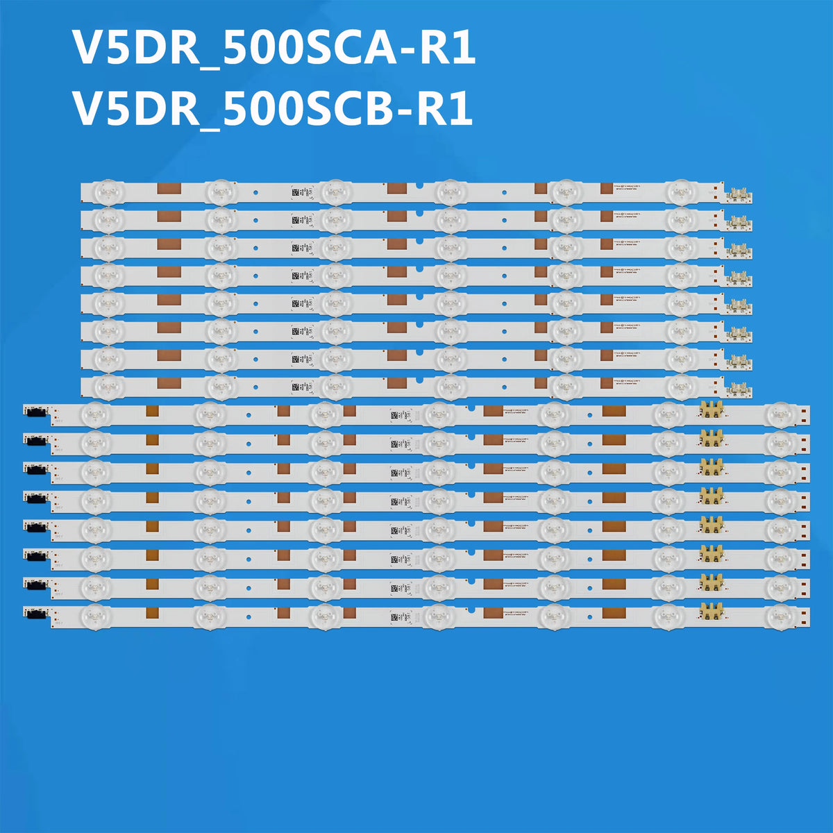 16 PCS LED Backlight Strip for UE50JU6800 UE50JU6850 UE50JU6800K UA50JS7200 UE50JU6870 UN50JS7200 UE50JS7200 UE50JU6872