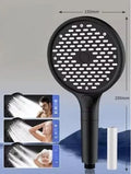 Portable Shower Head 3-Mode Shower Nozzle Bathroom Accessories Large Panel Sprayer High Pressure Handheld Showerhead