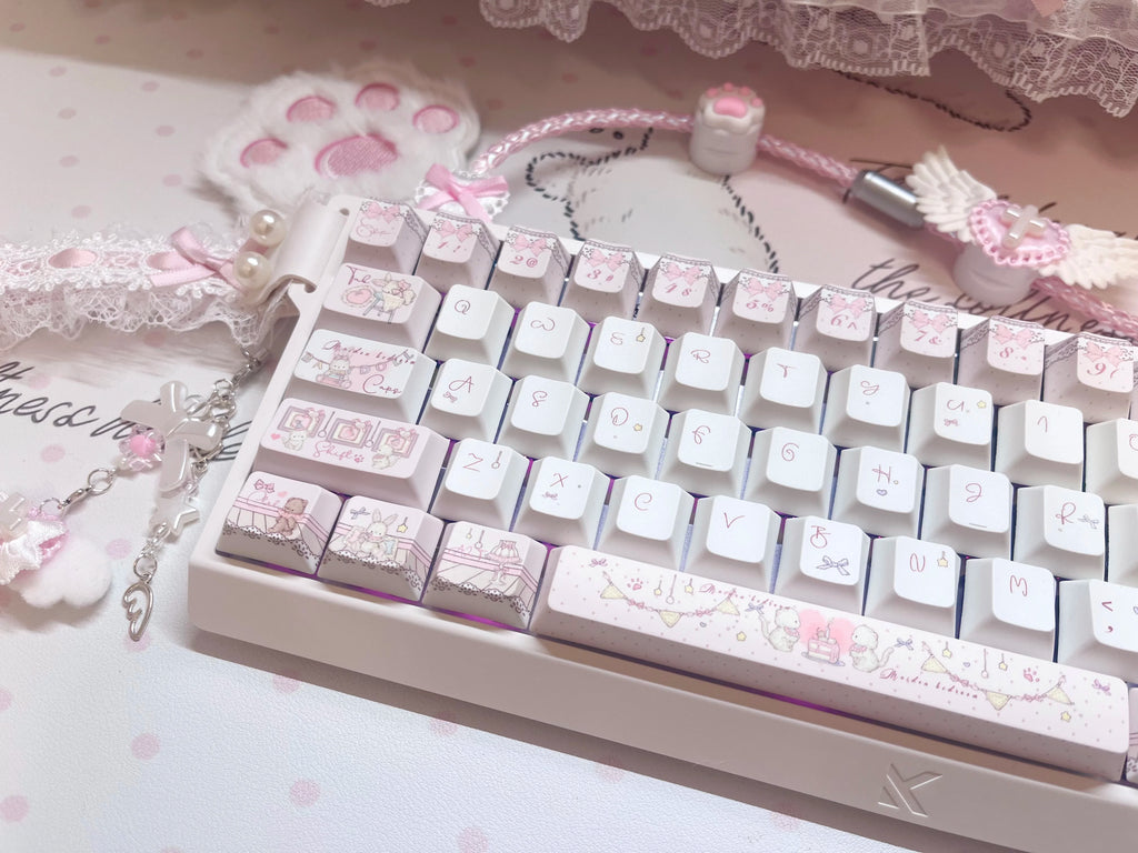 New Theme Keycaps 139 Keys SOA Cherry Profiled PBT Double Shot Japanese Keycaps for MX Switch Alice ANSI ISO Layout Keyboard Kit