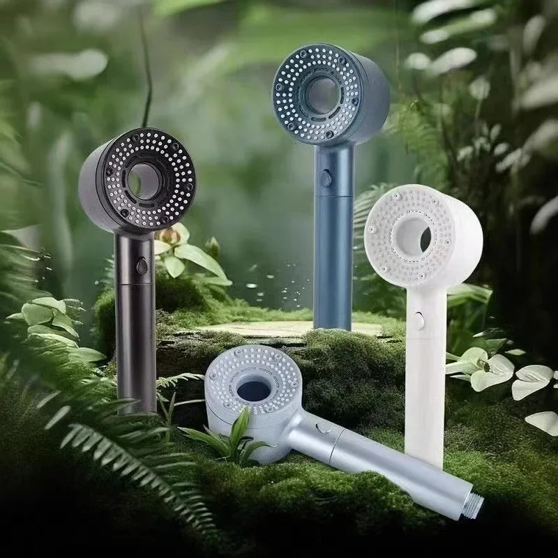 5 Modes Shower Head High Pressure Showerhead Portable Filter Rainfall Faucet Tap Bathroom Bath Home Bathroom Accessories