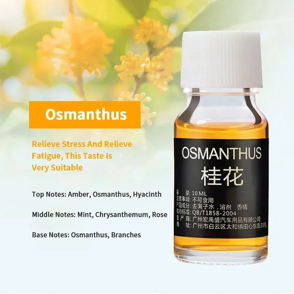 Car Aromatherapy Fragrance Pendent Bottle Perfume Diffuser Long-lasting Fragrance Air Freshener Car Accessories Interior