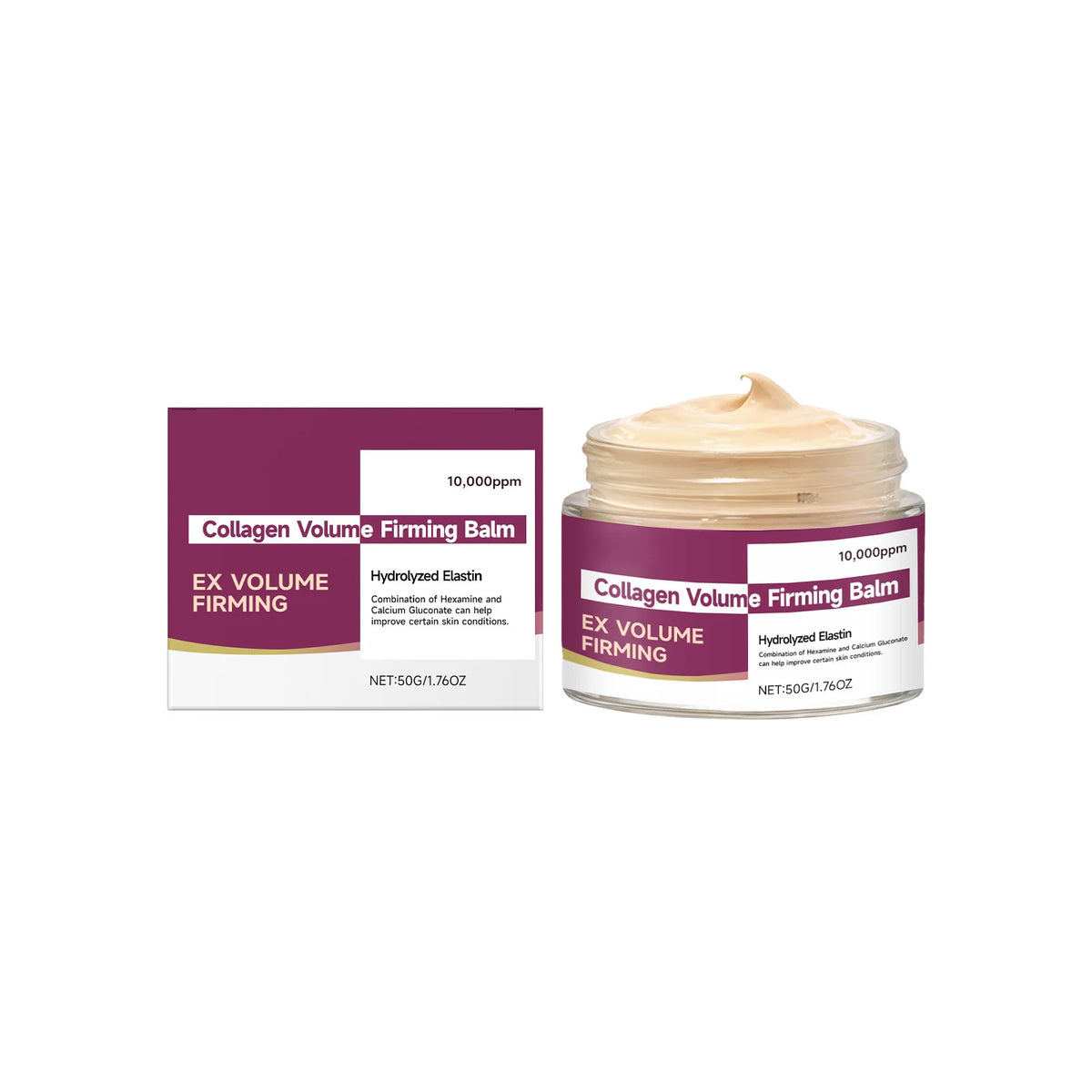 Korean Calcium Volume Multi Balm+Calcium Collagen Moisturizer+Pore Firming Essence Gentle & Moisture Routine for Daily Skincare