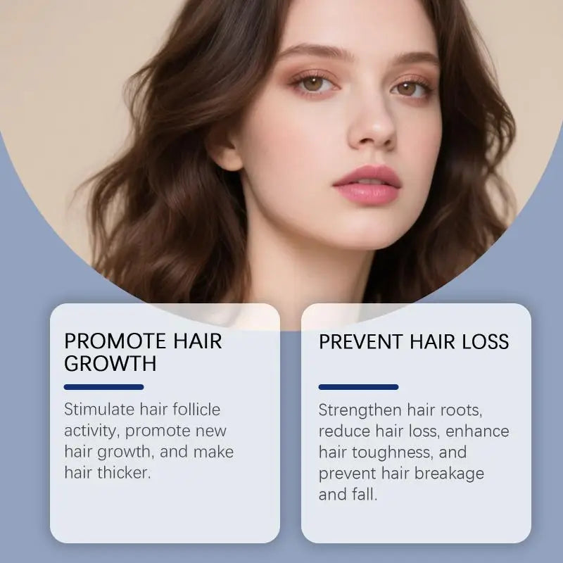 New Hair Nourishing Spray Strengthens Hair Strands, Moistens Hair Follicles, Improves Hair Quality, Makes Hair Plump And Shiny