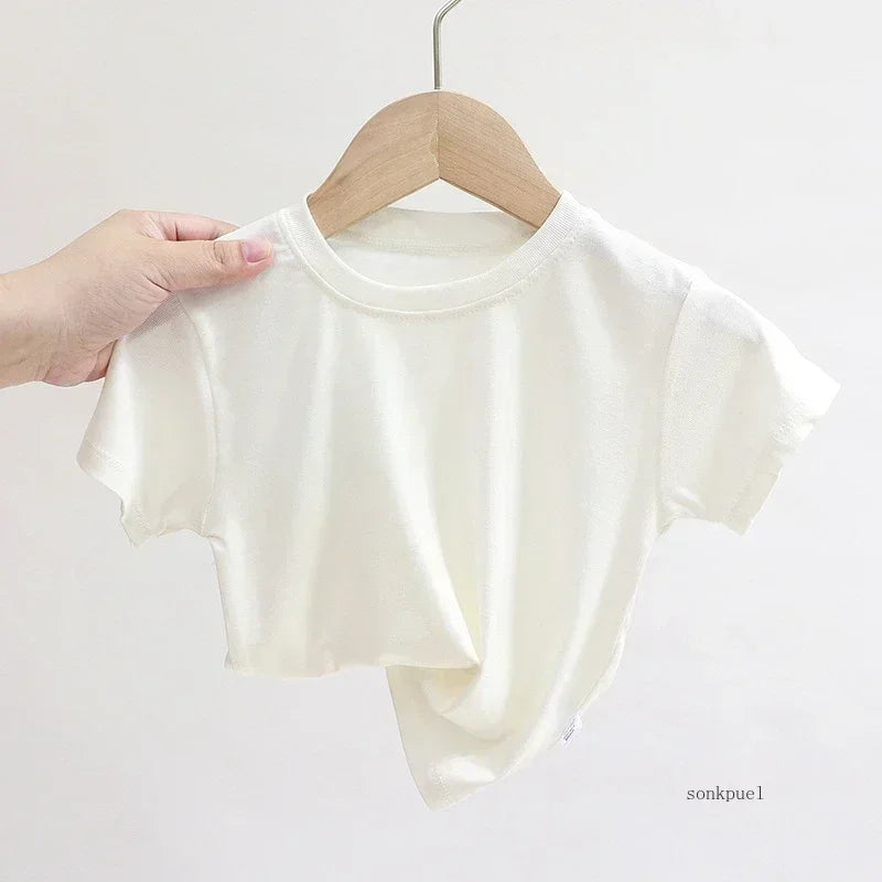 Kids’ Short-Sleeve Cotton-Blend T-Shirt