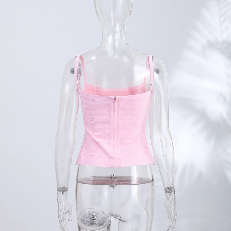 Sexy Striped Women's Slip Top Elastic Slim Waist-Closed Lady Vests 2026 Spring Summer Fashion Female Party Vacation Tanks New