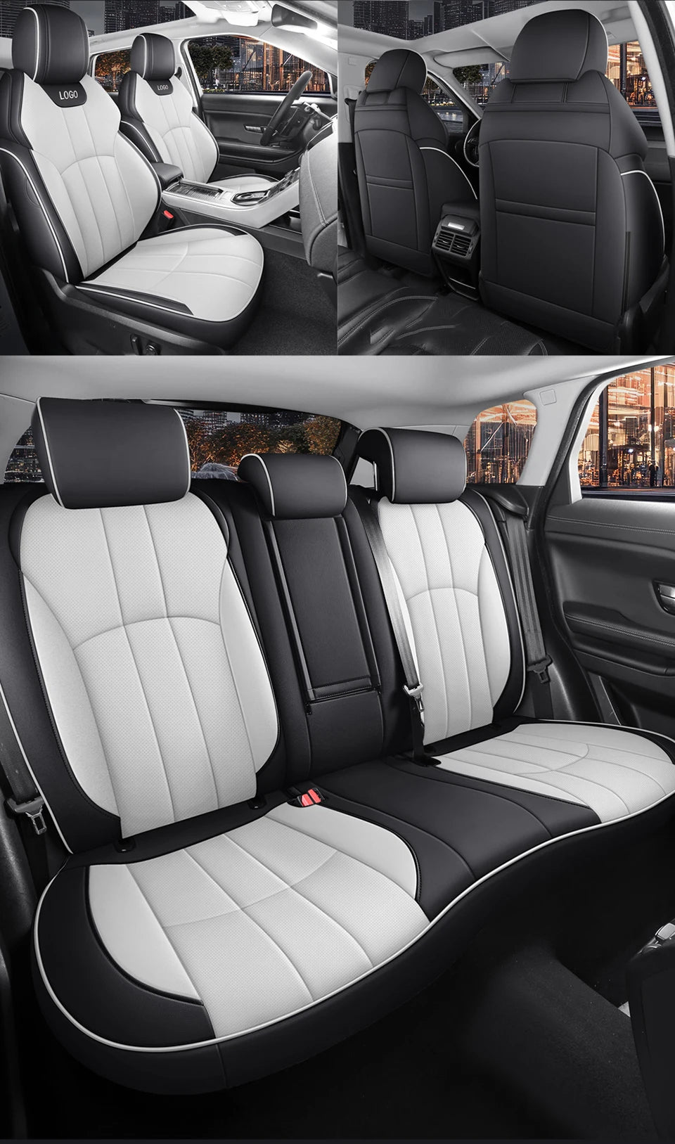 Custom Fit Car Seat Covers For Nissan Tiida March Leaf Kicks Rouge Versa Qashqai J11 Juke X Trail T32 Teana J32 Auto Accessories