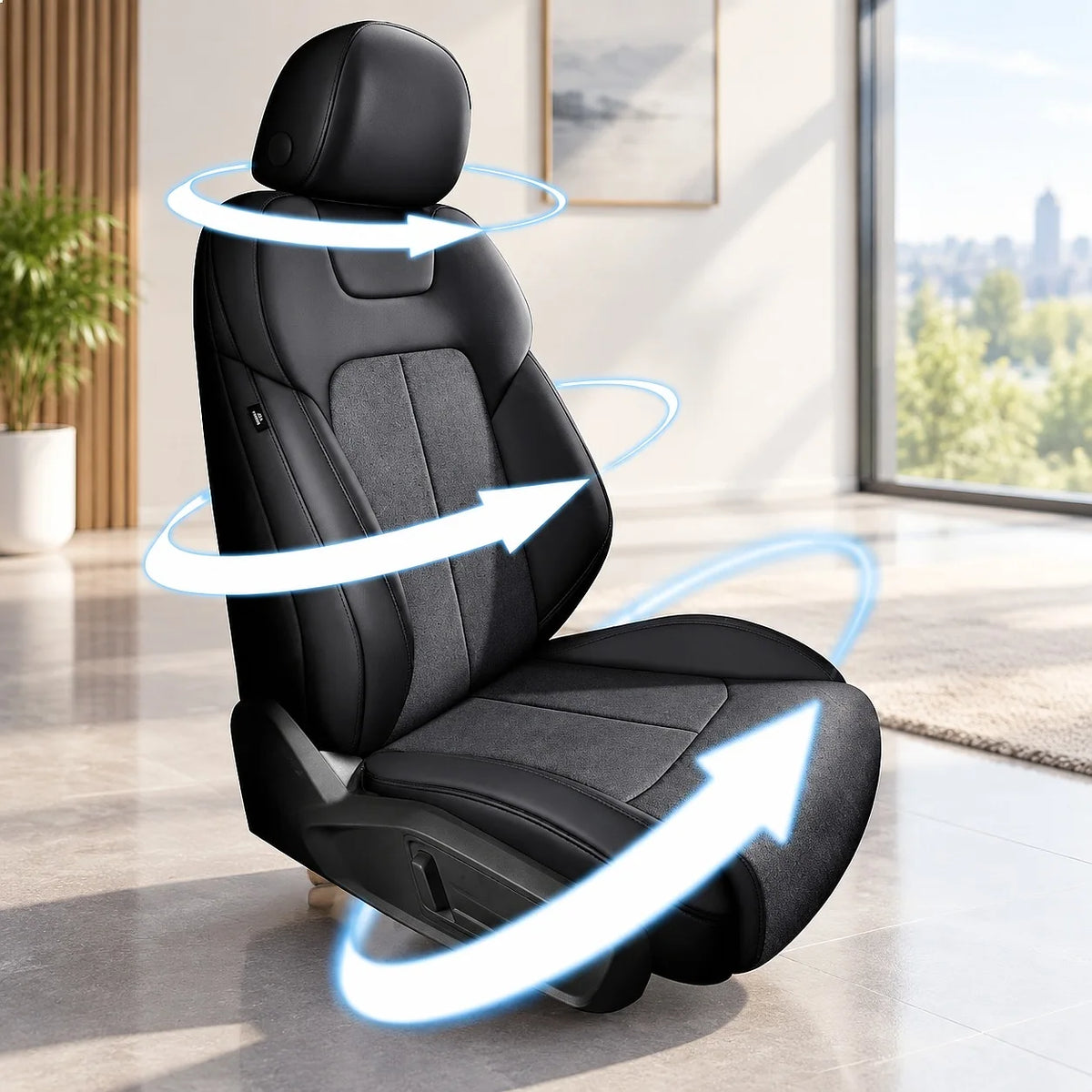 Custom 360° Car Seat Cover For TT MK2 Q7 4L Q5 A7 A6 C7 Avant Auto Interior Protector Accessories