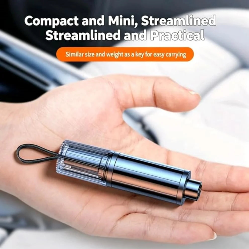 Car Safety Hammer Mini Window Breaker Seat Belt Cutter  2 in 1 Car Emergency Kit High Hardness Tungsten Steel Rescue Gadgets