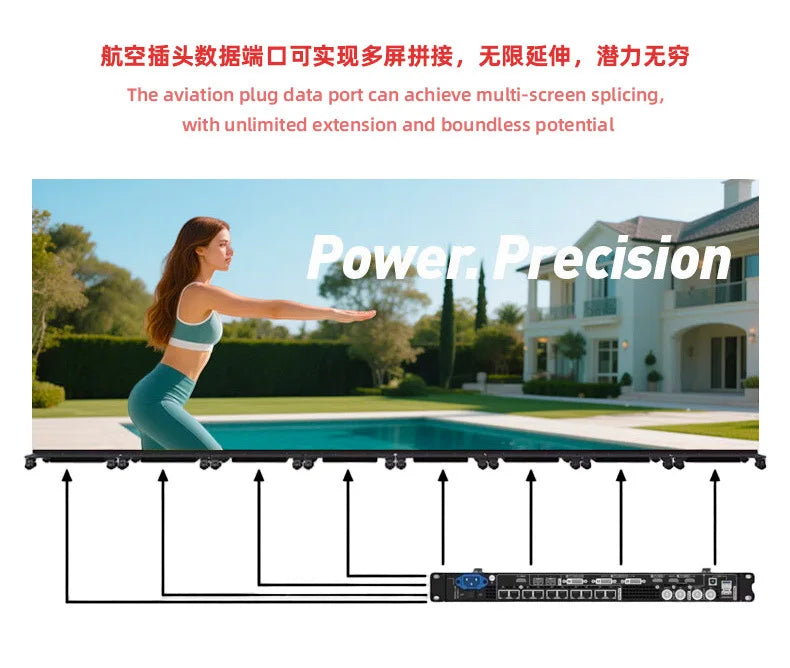 Indoor led poster screen folding advertising screen shopping mall mobile led display
