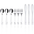 360°Rotating Utensil Caddy Kitchen Utensil Holder 6.7×6.7×5.1 Inch Metal Utensil Organizer 4-Compartment Metal Utensil Caddy