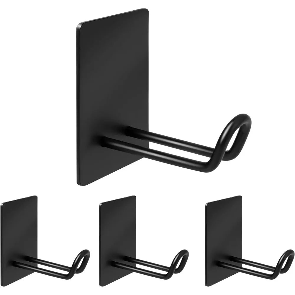 Self Adhesive Hooks Heavy Duty Stainless Steel Towel Hooks No Drill Shower Wall Hooks for Hanging Hat Coat Key Home Accessories