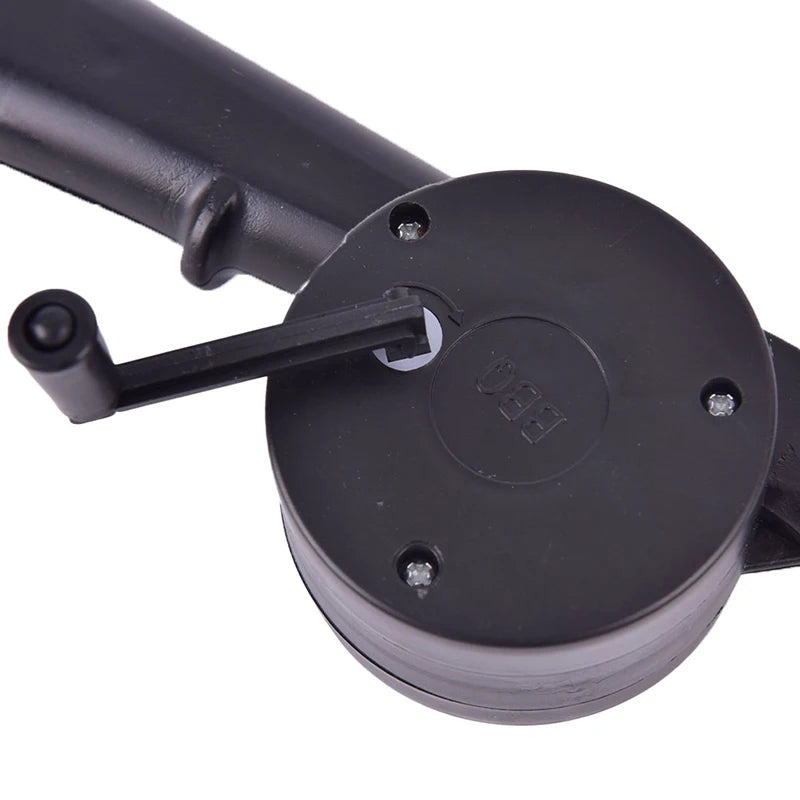 Blower Fire Camping BBQ Air Fan Barbecue Outdoor Cooking Picnic Grill Starter.