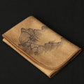 Zen Tea Towel Set: Hand-Painted Thick Linen Cotton Absorbent Cloth for Teapot, Table & Instrument Care (Erhu, Violin, Guzheng)