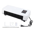 Simple Air Conditioner Fan Space Saving Versatile Portable Wall Mounted Heater Fan Low Noise Easy To Operate for Bathroom