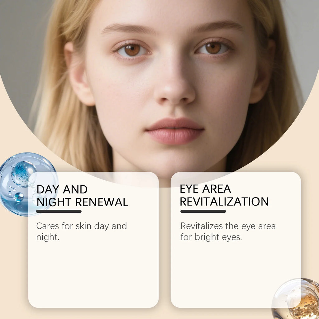 Multi Functional Day Night Set Shrink Pore Tightening Brighten Reduce Dark Circles Skin Barrier Repair Deep Nourishing Face Care