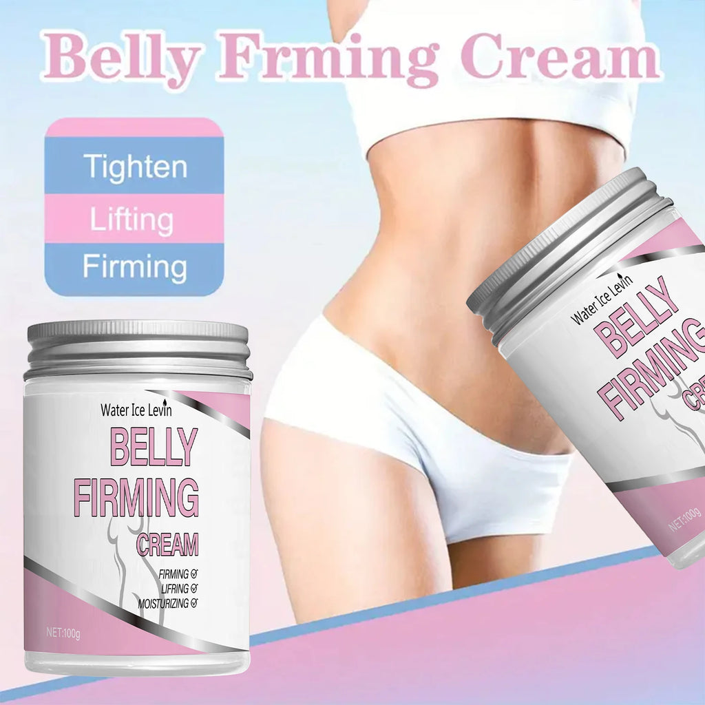 Abdominal Massage Body Cream, Natural Plant-Based for Abdominal Moisturizing, Absorbs Quickly and Effectively, Soothes and Deeply Nourishes the Skin