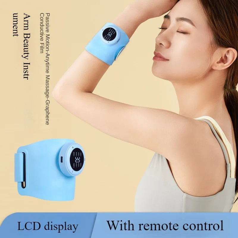 Arm Massager Machine Slim Deep Tissue Wristband Fat Burning Hand Training Instrument Wireless Portable Foot Full Body Massagers