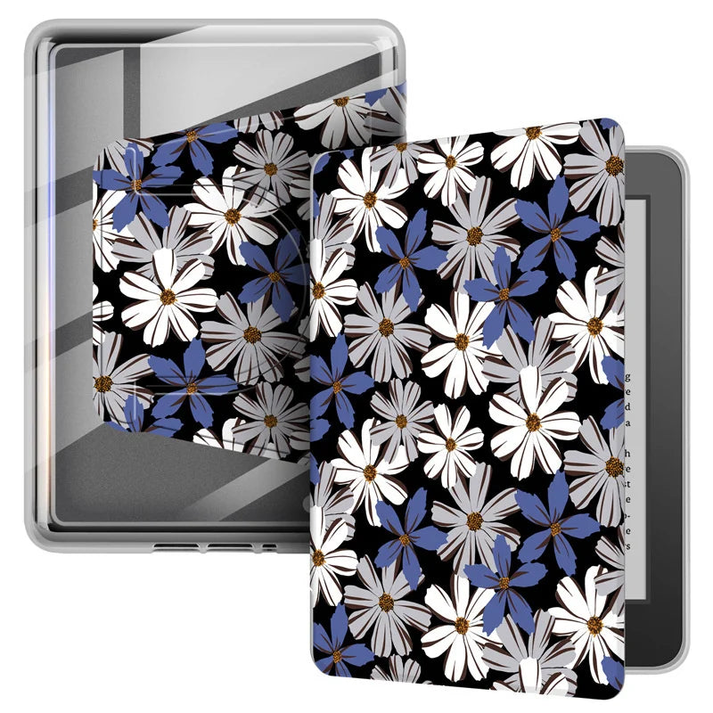 For Kindle 11th Generation Case 2024 RS23CV 360° Rotatable Magnetic Detachable Acrylic Case For Kindle 11th Gen C2V2L3 6" Funda