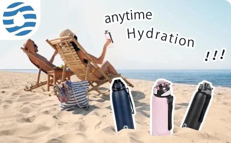 FEIJIAN 600/800/1000ml Travel Water Bottles Vacuum Sports Bottle Warm and Cold Drink Stainless Steel Vacuum Flask Portable