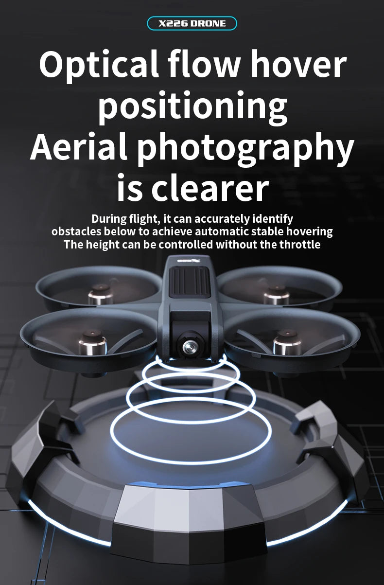 Original Mini Drone X226/X226VR Drones 4K Professional Remote Control Helicopter Plane RC Dron Quadcopter Toys Gift for Kids