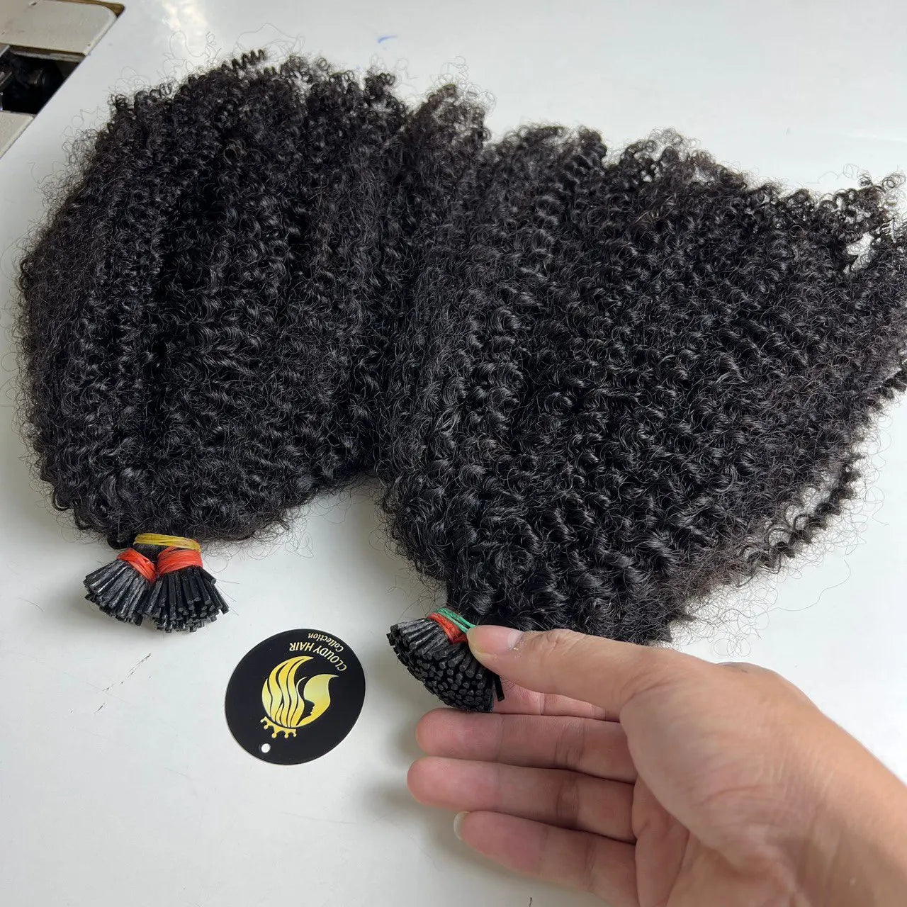 CDYHAIRVN BLACKFRIDAY 100% Virgin Cambodian Hair Extensions Burmese Raw Curly I-Tip Fast Shipping Styles