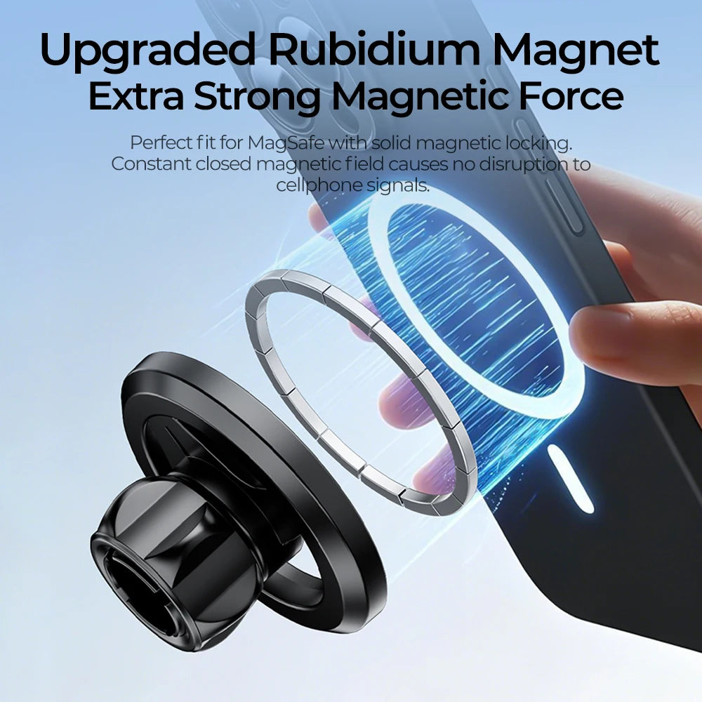 For MagSafe Magnetic Car Phone Holder Accessories Magnet Base for 17mm Ball Head Car Mobile Cellphone Stand Mount GPS Brackets