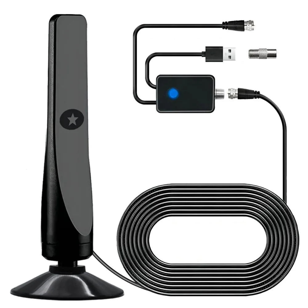 Professional 1080P Digital TV Antenna High-Definition Multiple Channels HDTV TV Antenna Universal Antenna Receiver Television