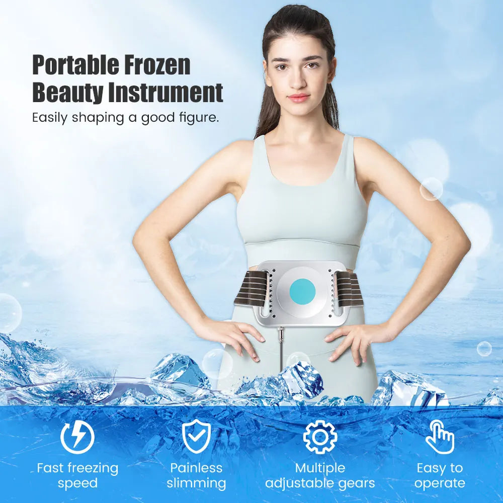 Fat Freezing Machine Fat Freeze Body Slimming Weight Loss Lipo Anti Cellulite Dissolve Fat Cold Therapy Massager Dropshipping