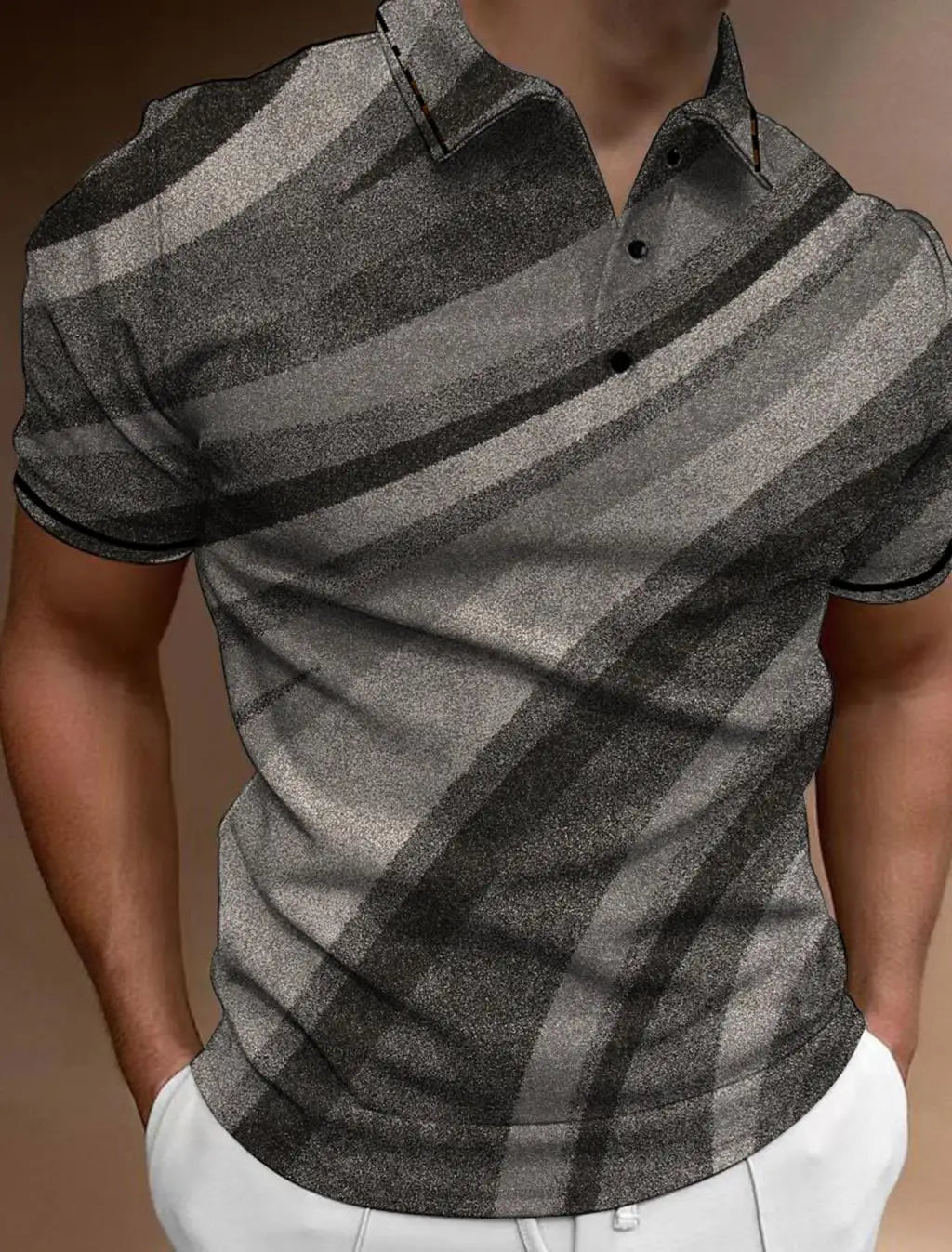 Fashion Men's Button Polo Shirts Casual Summer Short Sleeve Men Male Polo Tee Shirt Men Tops Street Mans Golf Clothing Clothes