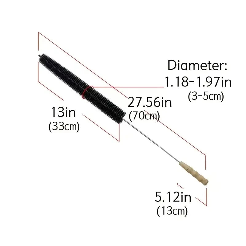 Washing machine cleaning brush, drying machine pipeline brush, cleaning brush