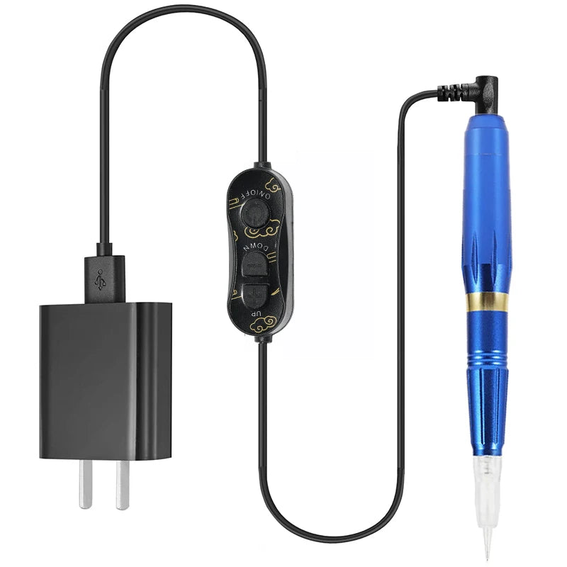 Permanent Makeup Machine for Eyebrows Miroblading Eyeliner Lip Beauty Microshading Professional PMU Machine Tattoo Pen Gun Kit