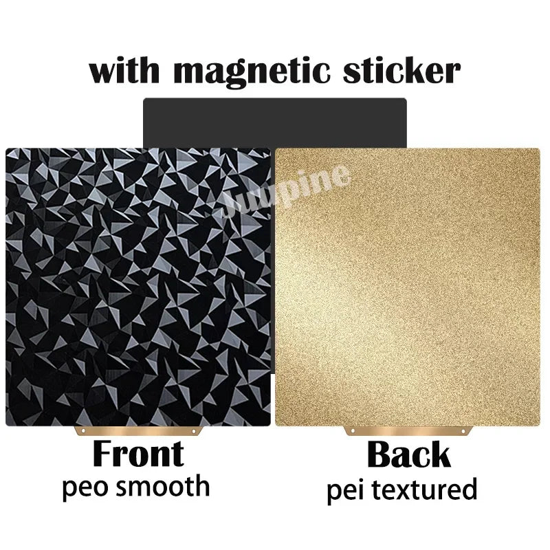 For Flashforge Adventurer 5m Bed PEO PET Spring Steel Sheet 235x235 Double Sided Heat Bed For Flashforge Adventurer 5m Pro